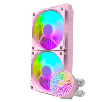 DARKFLASH RADIANT DC-240 ARGB AIO 240MM LIQUID CPU COOLER