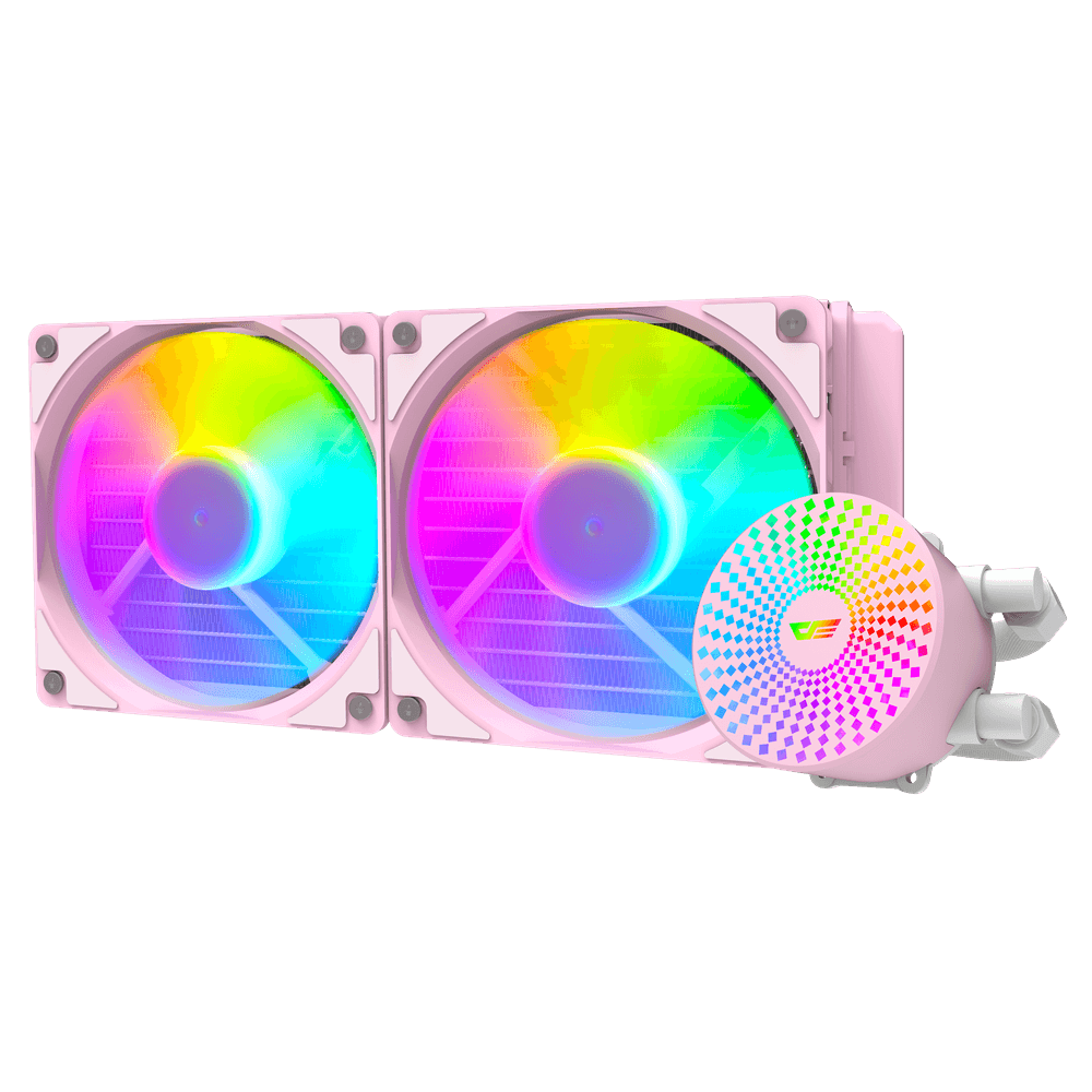 DARKFLASH RADIANT DC-240 ARGB AIO 240MM LIQUID CPU COOLER