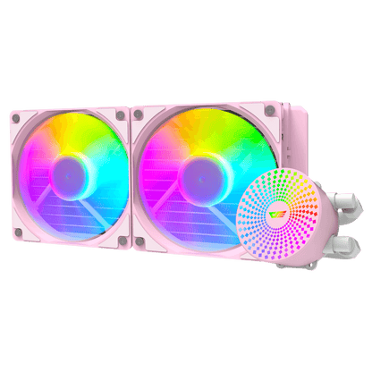 DARKFLASH RADIANT DC-240 ARGB AIO 240MM LIQUID CPU COOLER