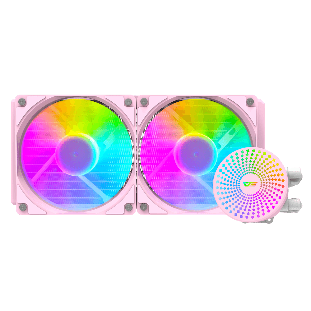 DARKFLASH RADIANT DC-240 ARGB AIO 240MM LIQUID CPU COOLER