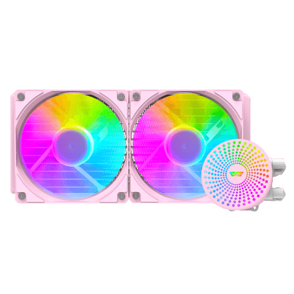 DARKFLASH RADIANT DC-240 ARGB AIO 240MM LIQUID CPU COOLER