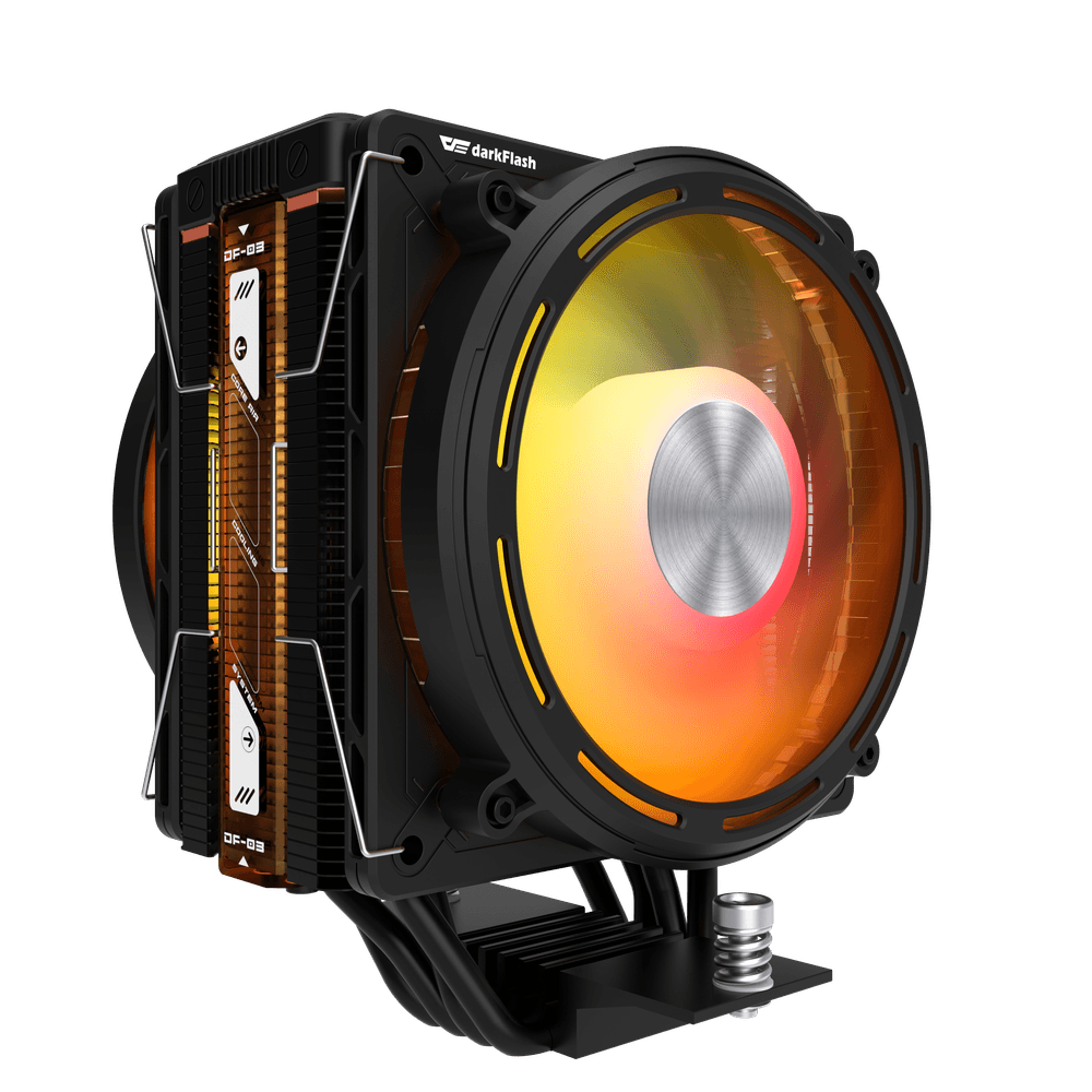 DARKFLASH E400 PLUS DUAL FAN TOWER CPU COOLER