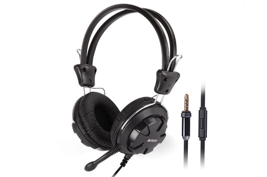 A4TECH HS-28-1 HEADSET W/MIC (BLACK)
