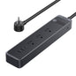 UGREEN 30W 3SOCKET (US PLUG)/2XUSB-A/USB-C POWER STRIP (1.8M)