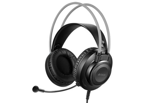A4TECH FSTYLER FH200I HEADSET W/ DUAL JACK ADAPTER (GRAY)