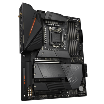 GIGABYTE Z590 AORUS PRO AX 4DDR4 4XM.2 MOTHERBOARD (DP) WIFI AX+BT