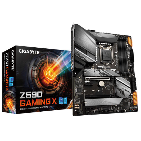 GIGABYTE Z590 GAMING X 4DDR4 3XM.2 MOTHERBOARD (DP)