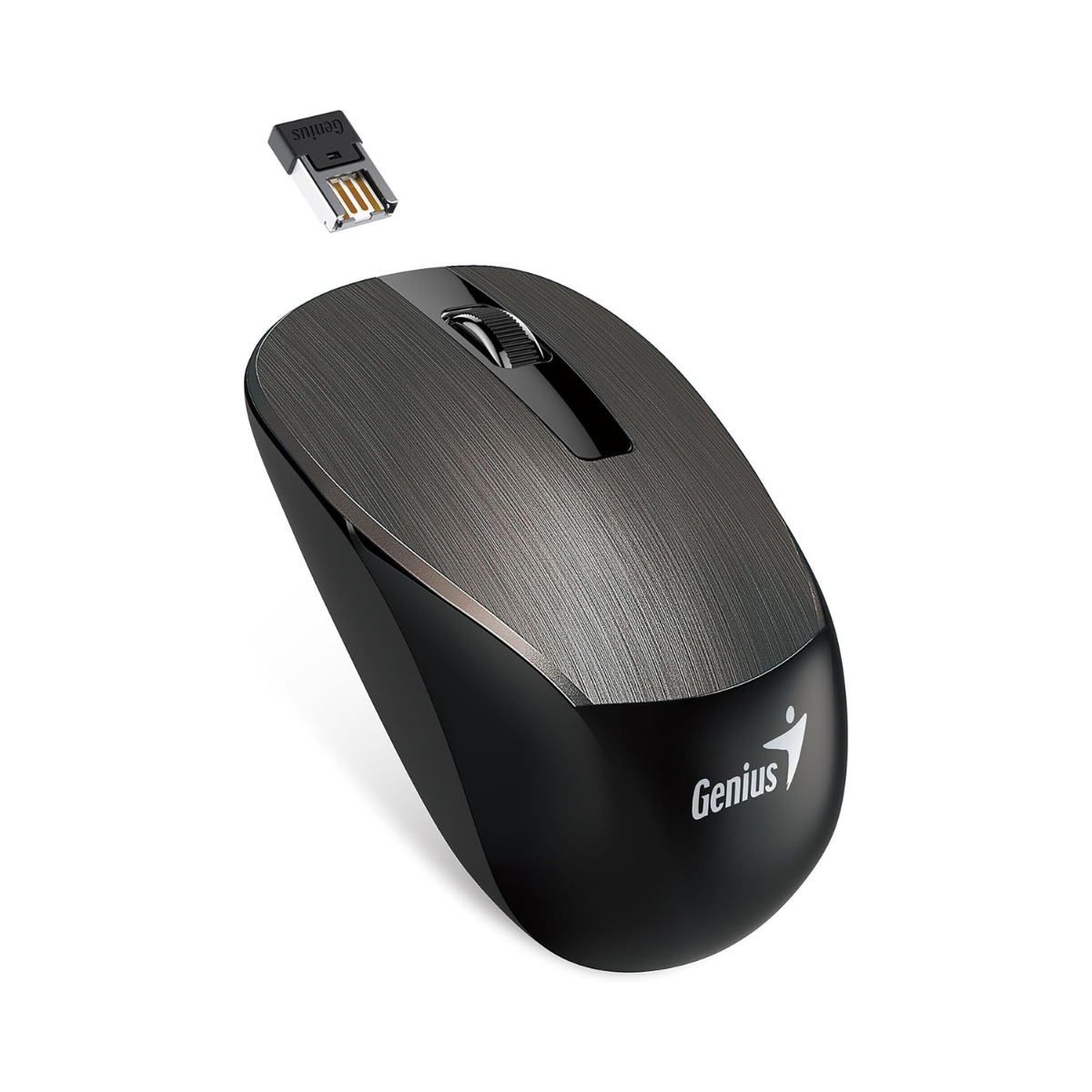 GENIUS NX-7015 WIRELESS BLUE-EYE MOUSE (CHOCOLATE)