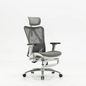 SIHOO M57B ERGONOMIC CHAIR MESH SEAT W/ 2D HEADREST, 3D ARMREST & RETRACTABLE FOOTREST