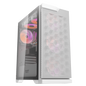 DARKFLASH DK361 ATX TOWER CASE W/ TEMPERED GLASS SIDE PANEL, 4 ARGB FANS