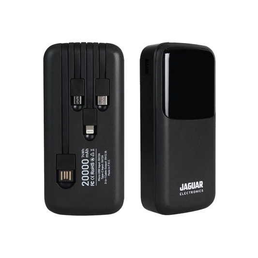 JAGUAR PB607 20000MAH POWERBANK W/ CHARGING CABLE