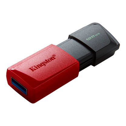 KINGSTON DATA TRAVELLER EXODIA M 128GB USB3.2 FLASH DRIVE RED