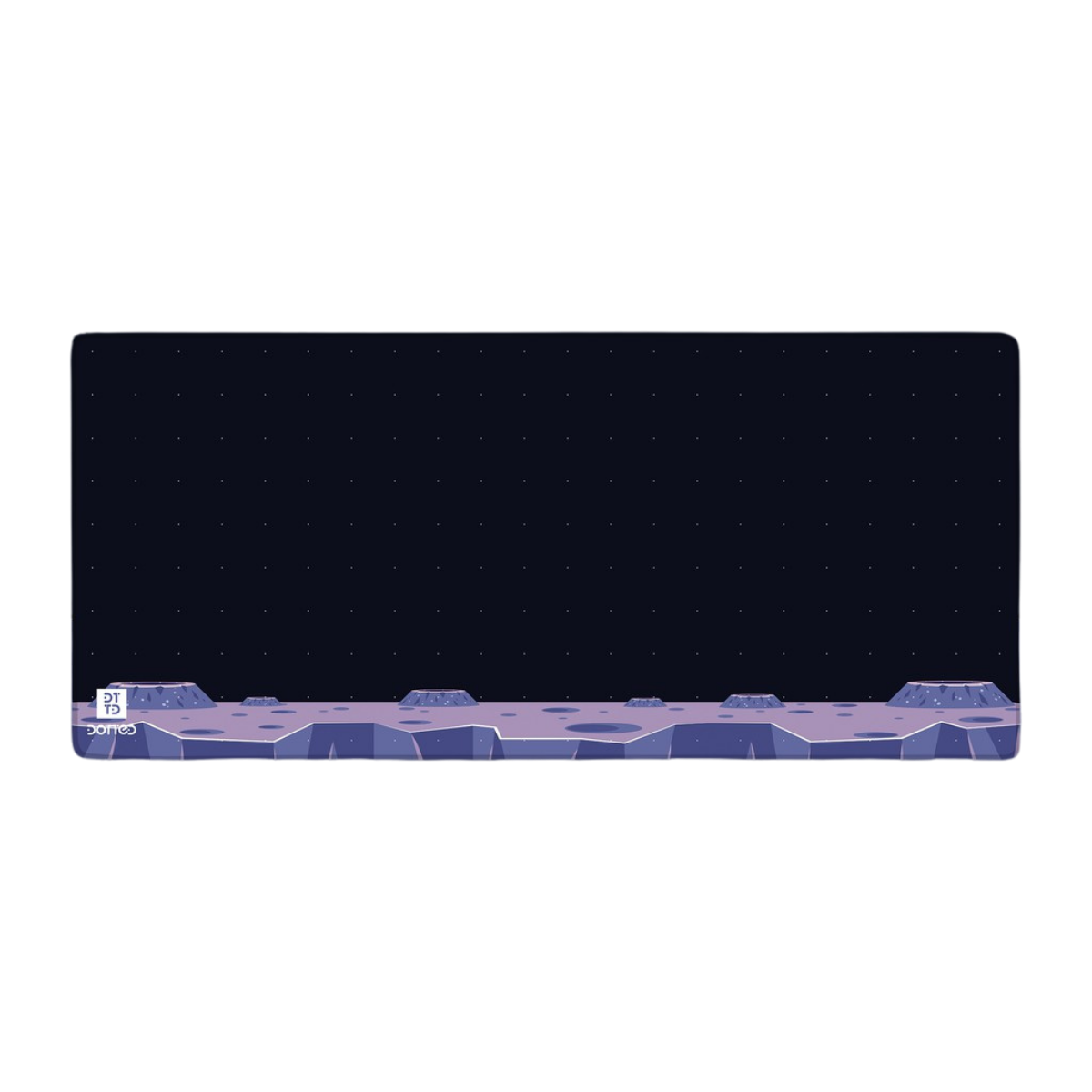 DOTTED LUNAR ROCK 900X400MM DESK MAT (4MM)