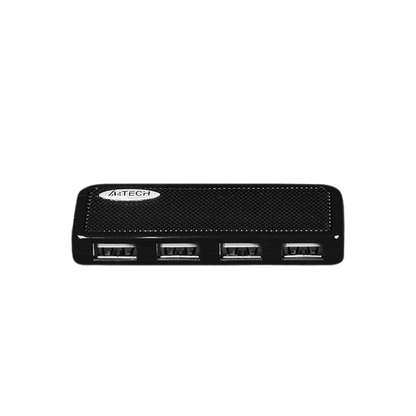 A4TECH HUB-64 USB 2.0 4PORTS BLACK (100CM)