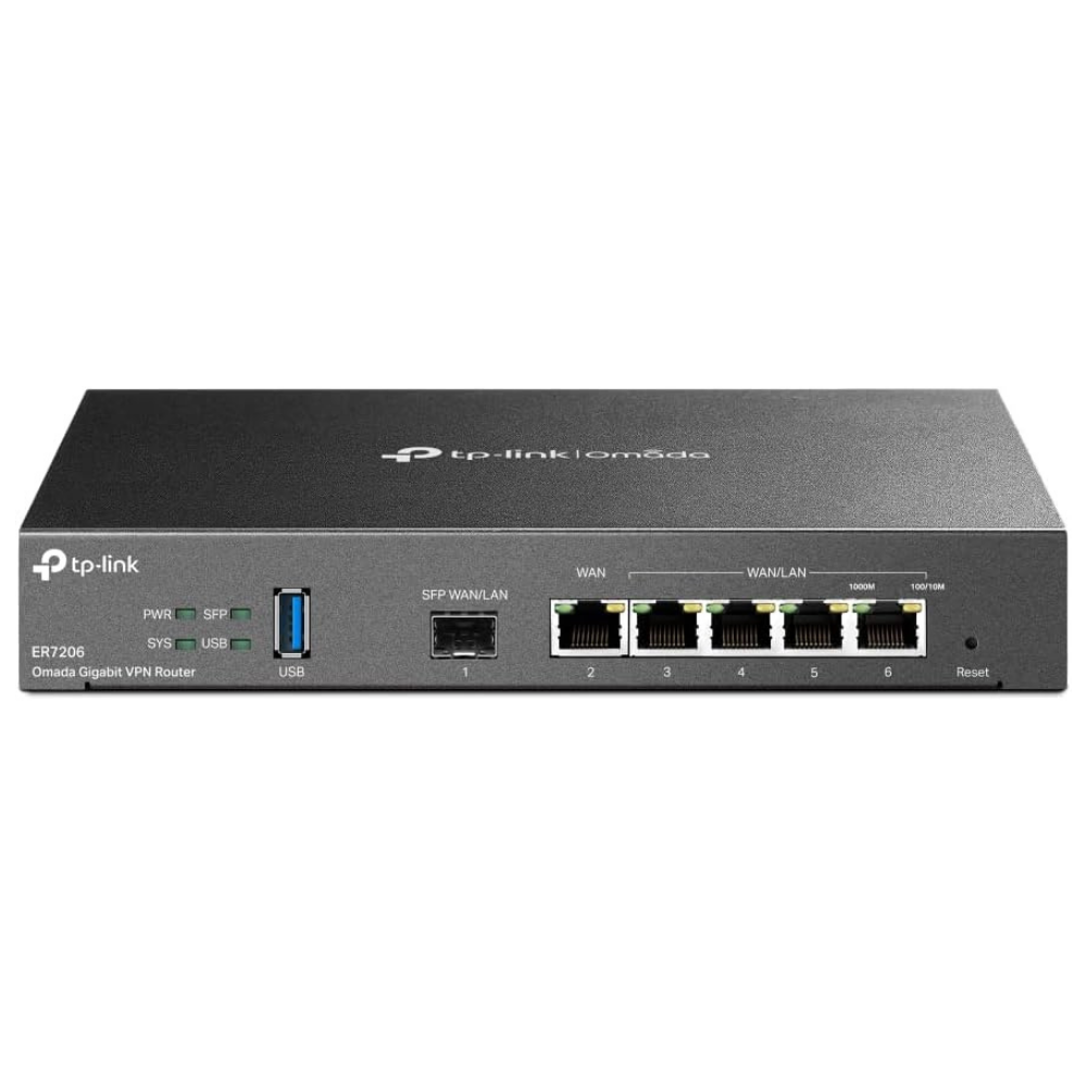 TPLINK ER7206 SAFESTREAM GIGABIT MULTI-WAN VPN ROUTER