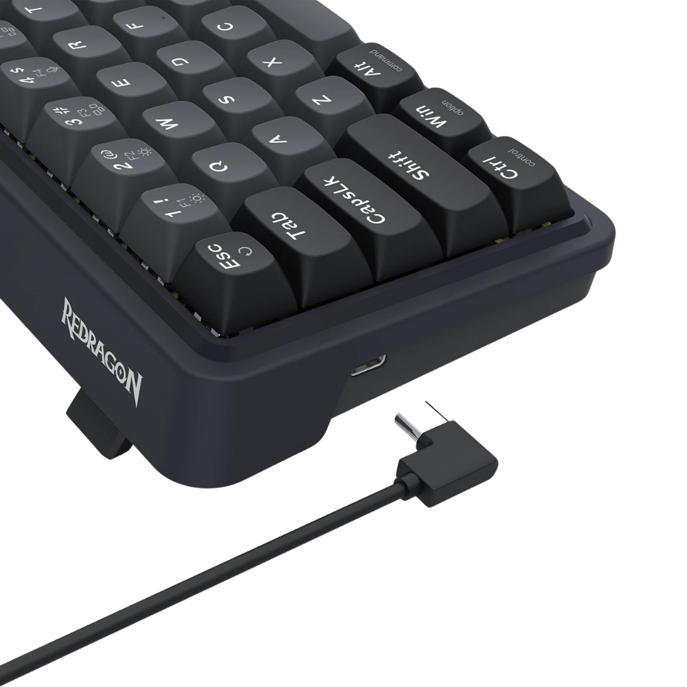 REDRAGON NOVA RGB 65-KEY MAGNETIC SWITCH KEYBOARD GRAY BLACK
