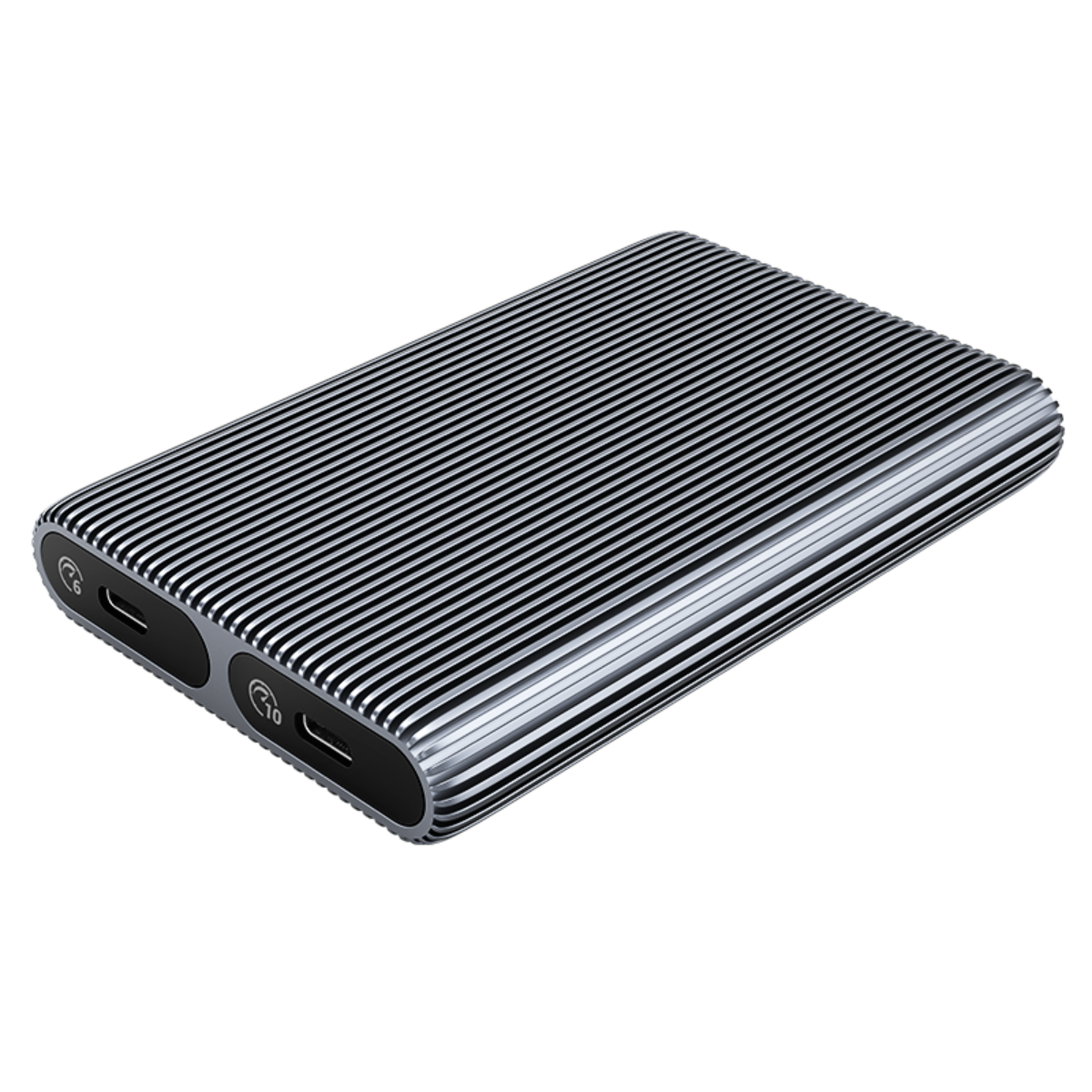 ORICO DUAL BAY M.2 NVME + SATA SSD ENCLOSURE AM2C3-2SN ALUMINUM BODY