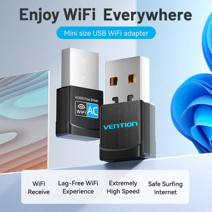 VENTION USB WIFI DUAL BAND 2.4G/5G ADAPTER