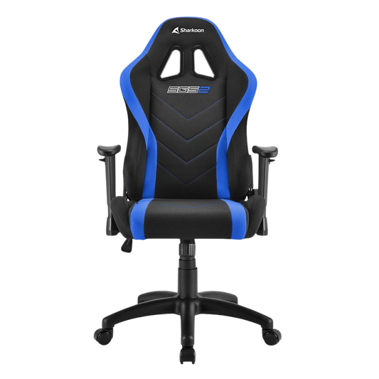SHARKOON SKILLER SGS2 JR GAMING CHAIR W/ HEADREST & LUMBAR CUSHION (BLUE)
