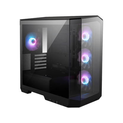 MSI MAG PANO M100R PROJECT ZERO MICRO ATX CASE W/ 4 FANS (BLACK)