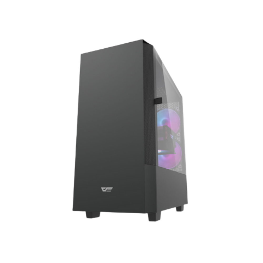 DARKFLASH DLV22 ATX CASE W/ MAGNETIC HINGED DOOR TEMPERED WINDOW