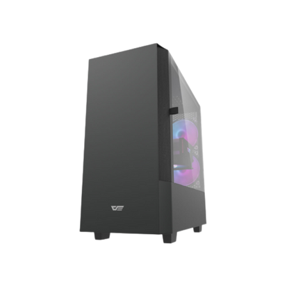DARKFLASH DLV22 ATX CASE W/ MAGNETIC HINGED DOOR TEMPERED WINDOW