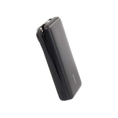 ANKER ZOLO 20000MAH 22.5W W/ BUILT-IN USB-C CABLE (1XUSB-A, 1XUSB-C) POWERBANK BLACK