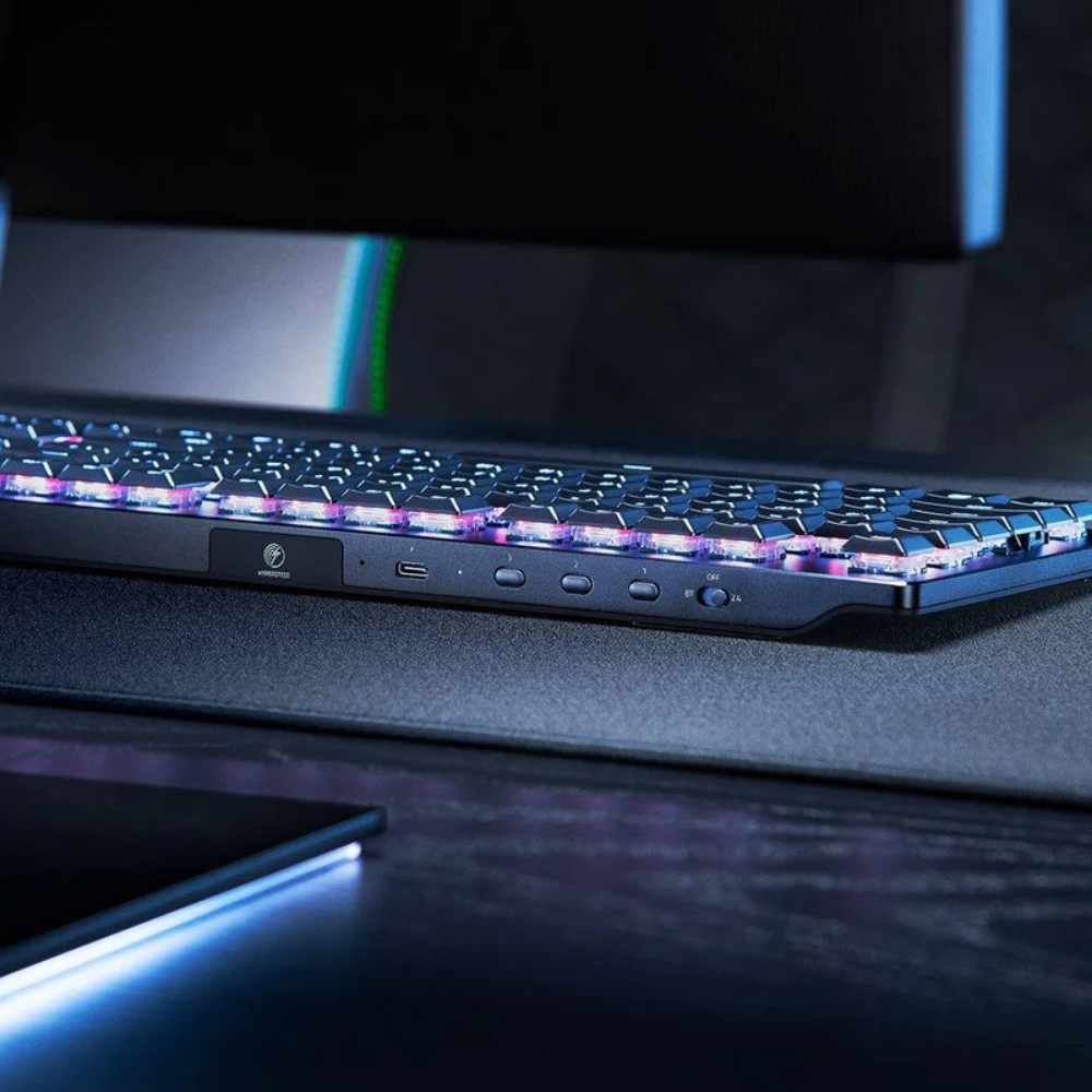RAZER DEATHSTALKER V2 PRO TKL WIRELESS LOW-PROFILE GAMING KEYBOARD (RED SWITCH) BLACK