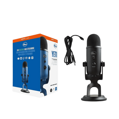 LOGITECH BLUE YETI MICROPHONE (BLACK)