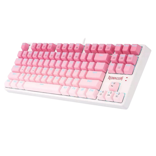 REDRAGON DAKSA MECHANICAL GAMING KEYBOARD (RED SWITCH) GRADIENT PINK