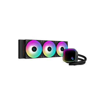 DEEPCOOL LS720 SE 360MM AIO ARGB LIQUID CPU COOLER (BLACK)