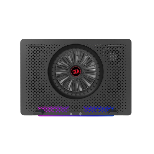 REDRAGON IVY RGB LAPTOP COOLER W/ ADJ HEIGHT BLACK (2USB PORT)