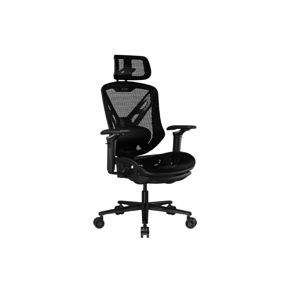 COUGAR SPEEDER ERGONOMIC MESH CHAIR w/ 5-STAR BASE, 3D ARMREST & 3D HEADREST