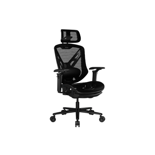 COUGAR SPEEDER ERGONOMIC MESH CHAIR w/ 5-STAR BASE, 3D ARMREST & 3D HEADREST