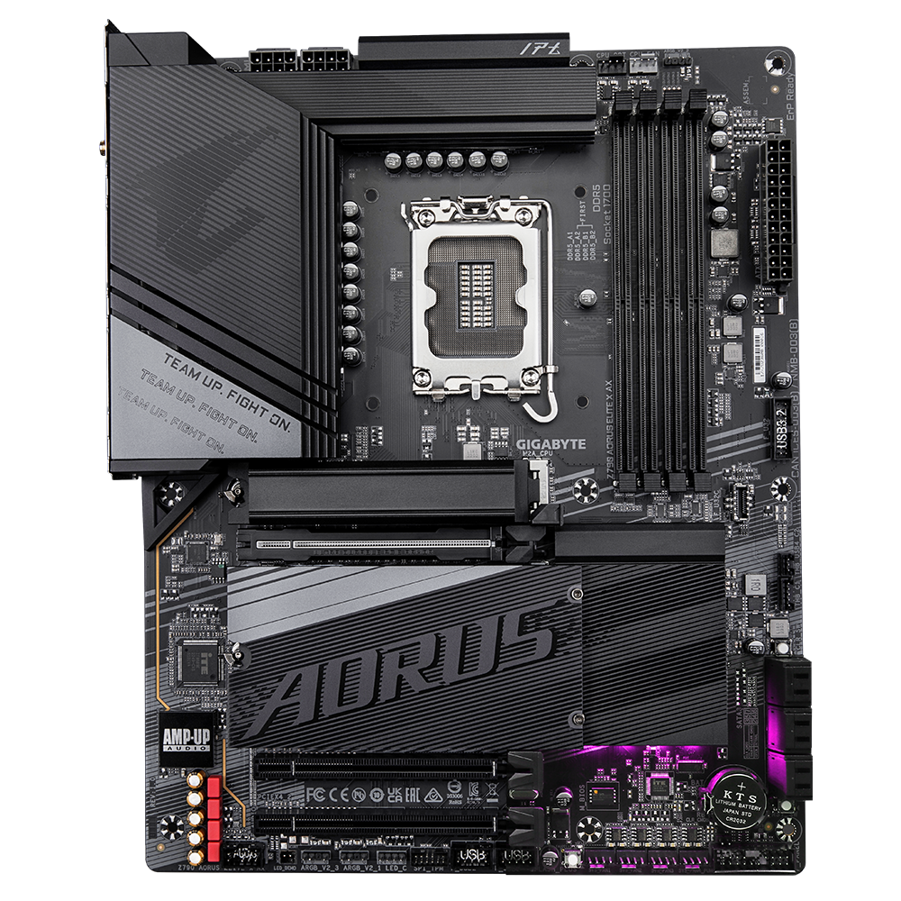 GIGABYTE Z790 AORUS ELITE X AX 4DDR5 4XM.2 MOTHERBOARD (HDMI, DP) WIFI+BT