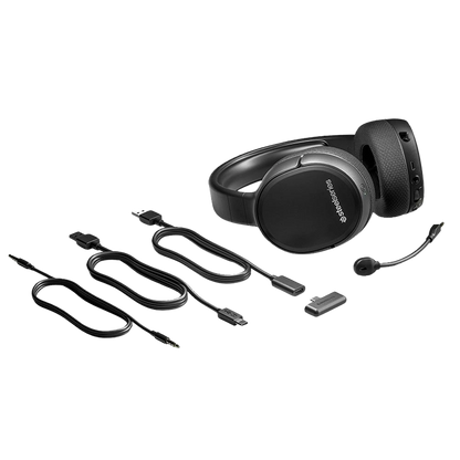 STEELSERIES ARCTIS 1 WIRELESS 4IN1 USB-C GAMING HEADSET (BLACK)