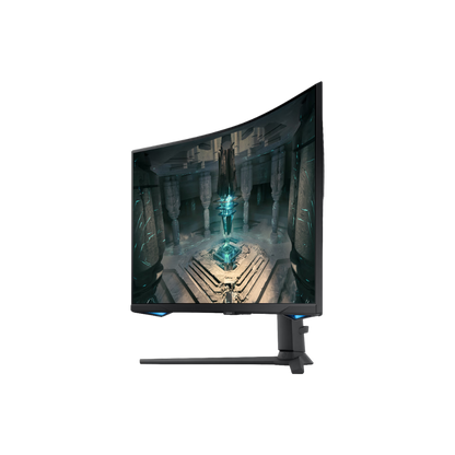 SAMSUNG ODYSSEY G6 LS32BG652EEXXP 32" QHD CURVE GAMING MONITOR 240HZ 1MS W/ SPKR WLMNT HAS (2XHDMI, DP)