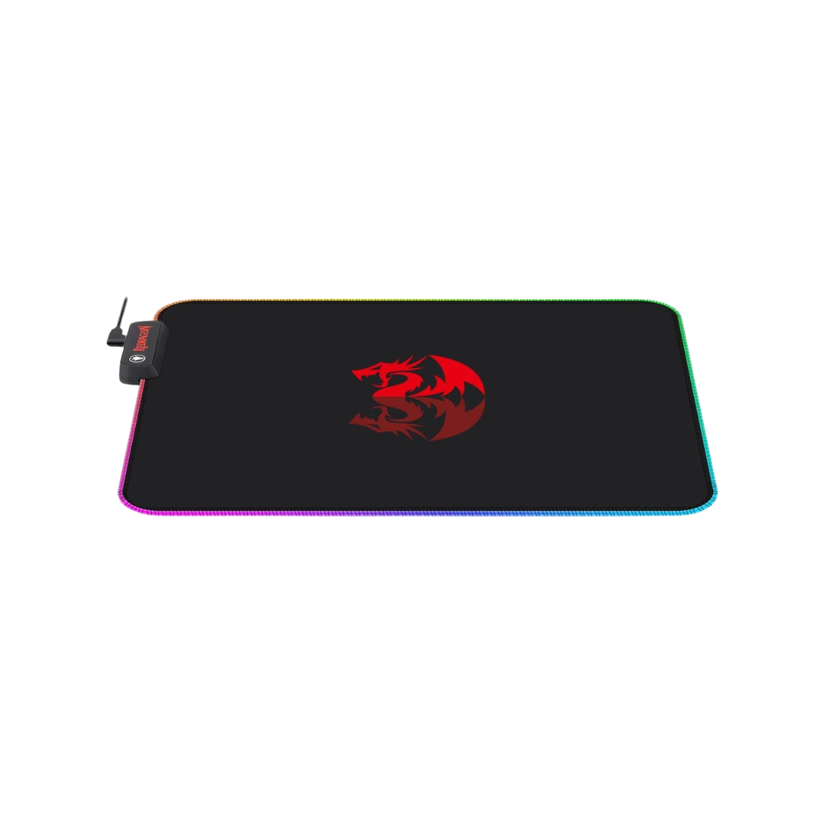 REDRAGON P026 PLUTO 330X260MM RGB GAMING MOUSE PAD (3MM)