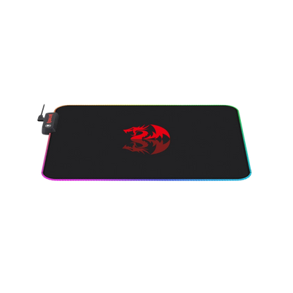 REDRAGON P026 PLUTO 330X260MM RGB GAMING MOUSE PAD (3MM)