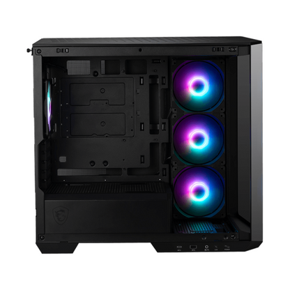 MSI MAG PANO M100R PROJECT ZERO MICRO ATX CASE W/ 4 FANS (BLACK)