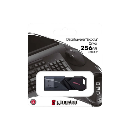 KINGSTON DATA TRAVELLER EXODIA ONYX USB3.2 FLASH DRIVE