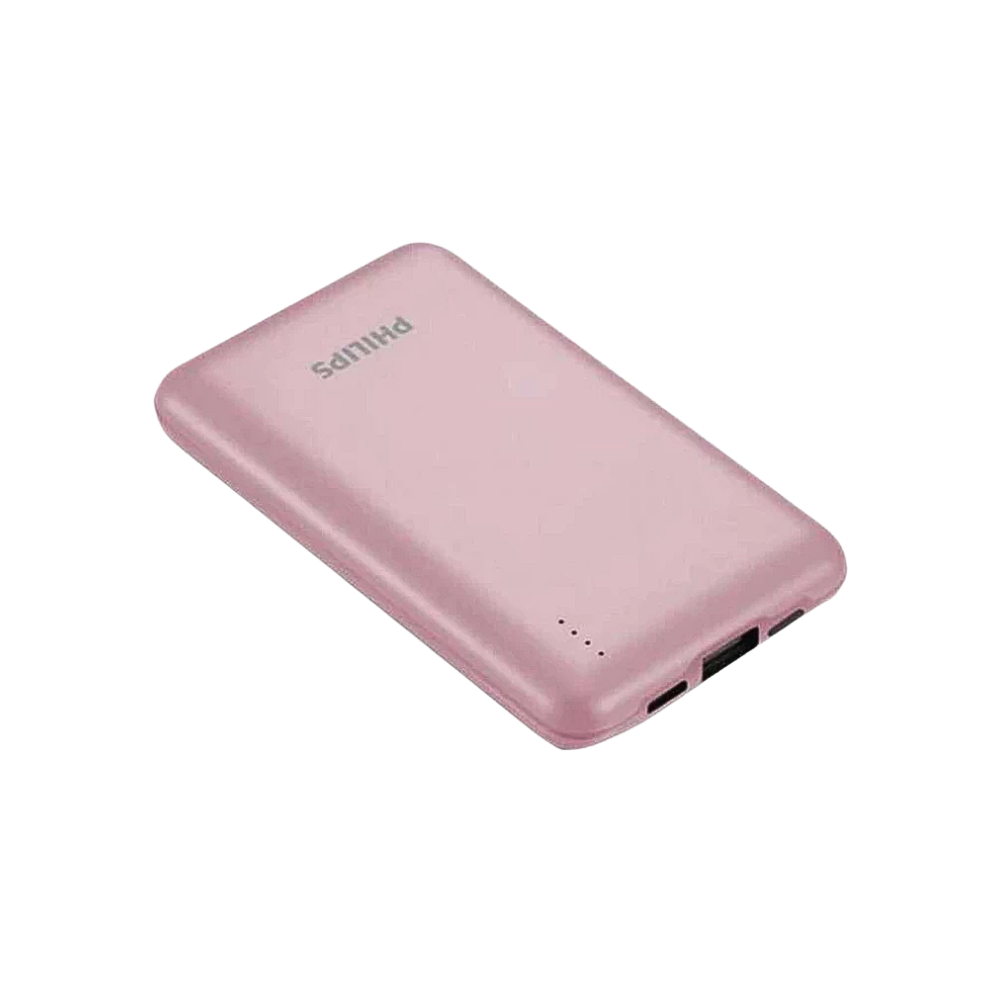 PHILIPS 10000MAH 22.5W (1XUSB-C, 1XUSB-A) POWERBANK PINK
