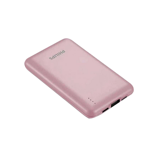 PHILIPS 10000MAH 22.5W (1XUSB-C, 1XUSB-A) POWERBANK PINK