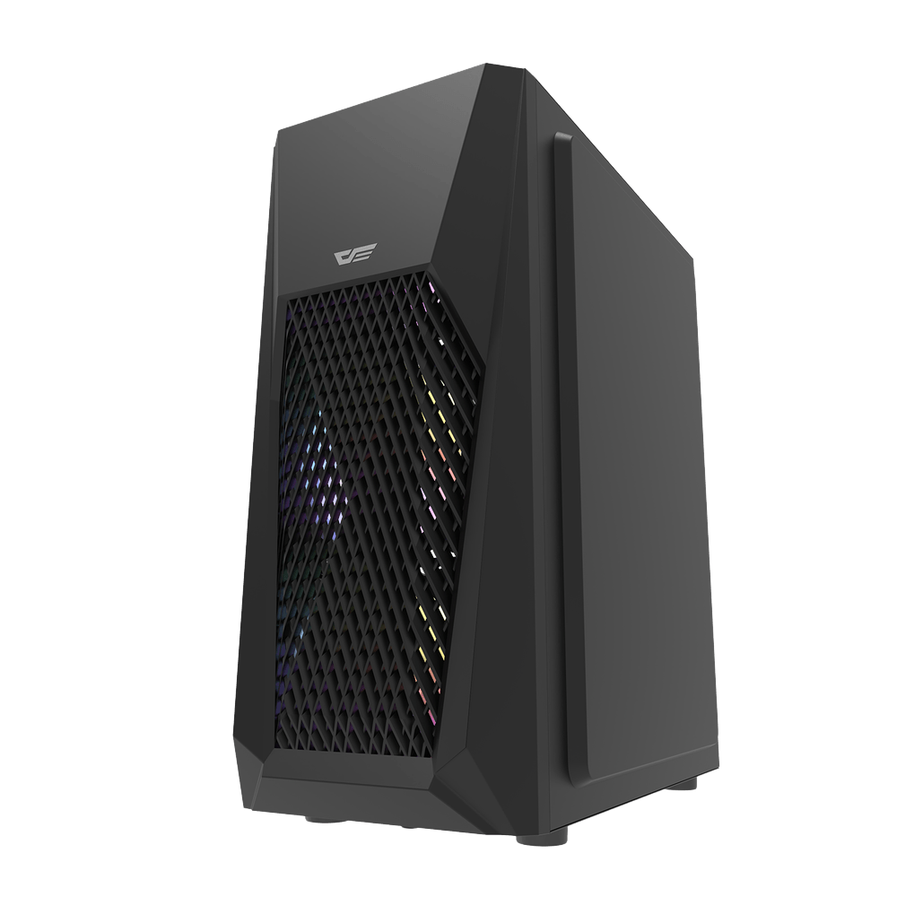 DARKFLASH DK150 ATX TOWER CASE W/ TEMPERED GLASS SIDE PANEL 3FANS