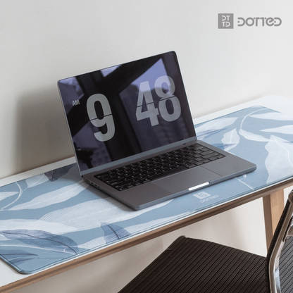 DOTTED SERENE 900X400MM DESK MAT (4MM)
