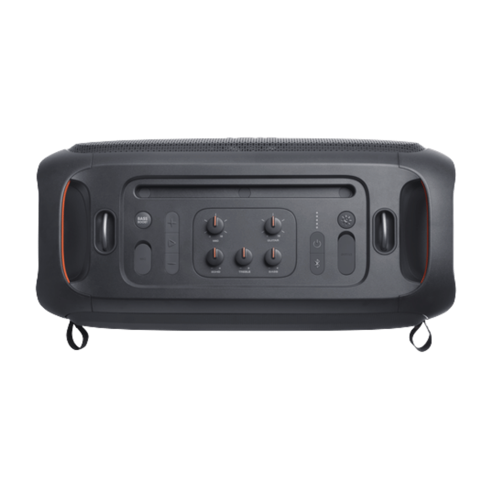 JBL PARTYBOX ON-THE-GO PORTABLE BLUETOOTH SPEAKER W/ WIRELESS MIC (BLACK)