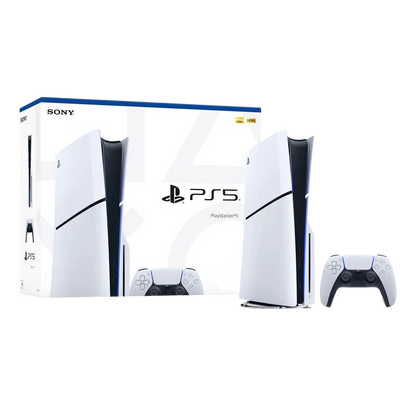 SONY CFI-2018A01 PLAYSTATION 5 SLIM DISC CONSOLE W/ 2 WIRELESS CONTROLLERS (ZL.A00TZ.0UR)