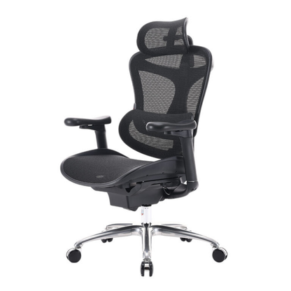 SIHOO DORO C300 (A3) ERGONOMIC CHAIR MESH SEAT W/ 3D HEADREST, 6D ARMREST & FOOTREST