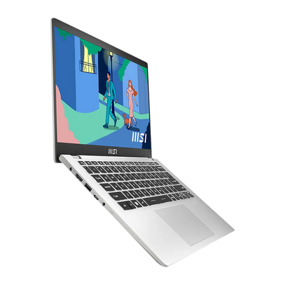 MSI C12MO-1036PH MODERN 14 I5-1235U/16GB/512GB NVME/14/W11H/OFC21HS (SLV)