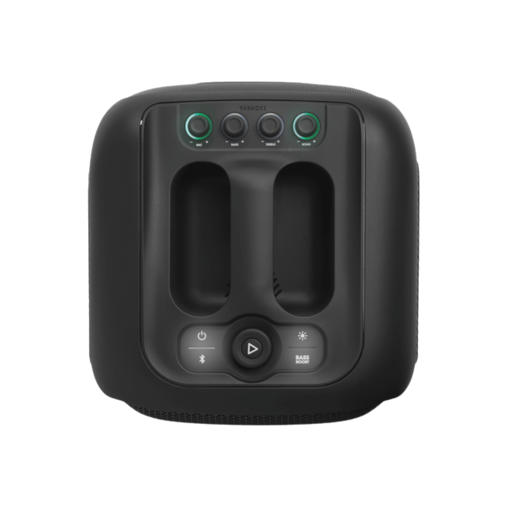 JBL PARTYBOX ENCORE PORTABLE BLUETOOTH SPEAKER W/ 2 WIRELESS MIC (BLACK)